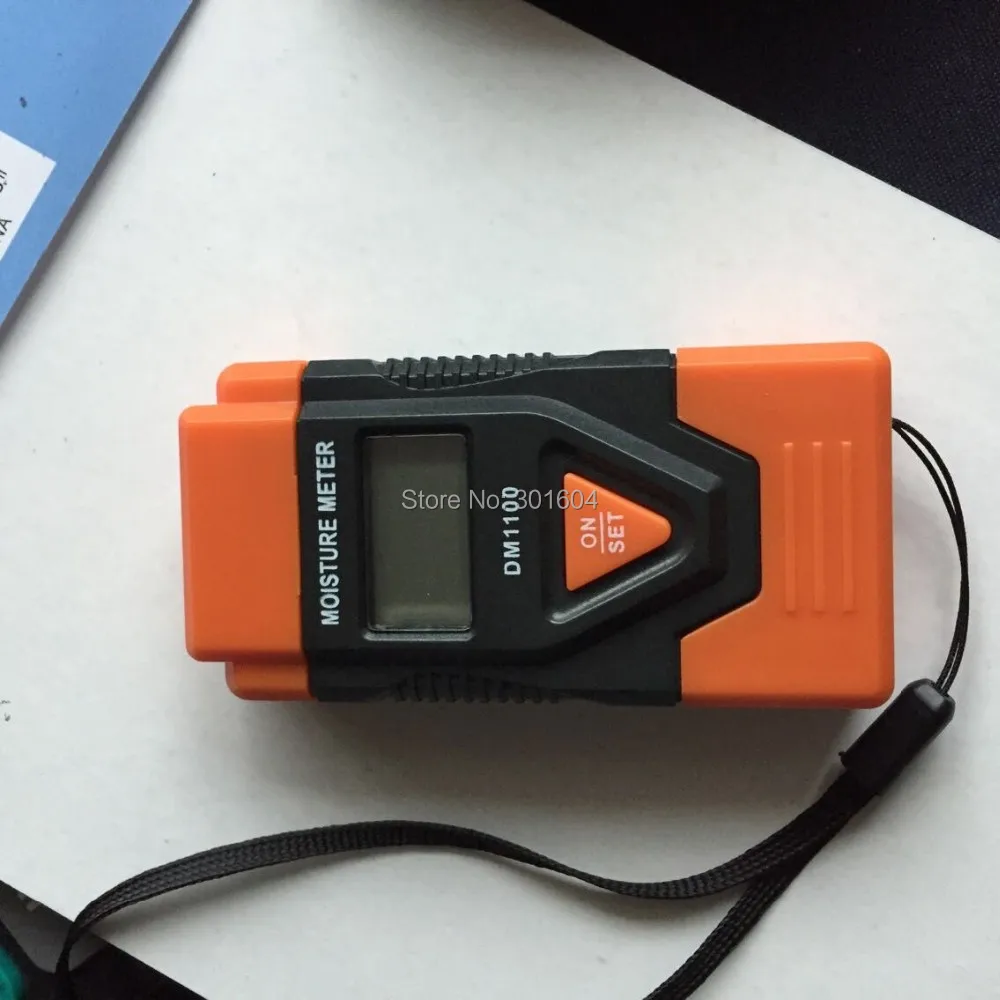 Digital wood moisture meter cardboard/hardened materials moisture