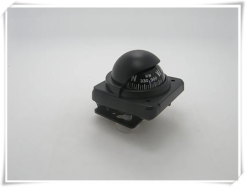 Универсальный автомобильный Морской Компас навигационный компас автомобильный компас Регулируемый магнитный угол отклонения черный