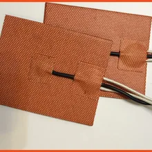 500 W 230 V 200mm X 200mm, w/NTC 100 к термистор, силиконовые нагреватель 3D-принтеры нагреватель, радиатор, защитный слой с клейкой подложки 3m промышленный обогреватель