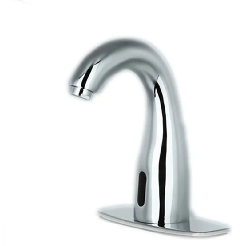 

Free shipping Top quality sensor mixer tap with single cold bathroom basin sink mixer tap from china Sanitary ware mixer tap