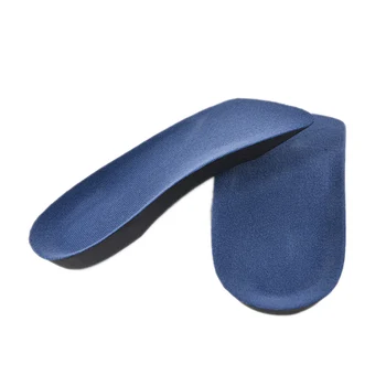 

1 Pair Half arch support orthopedic insoles for flat foot correct 3/4 length insole feet care health orthotics insert shoes