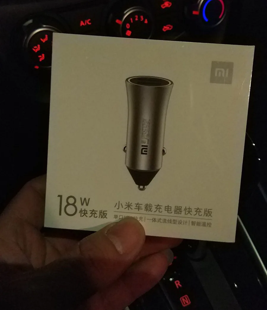 Оригинальное автомобильное зарядное устройство Xiaomi Dual USB 5 В/2,4 А 18 Вт, быстрая зарядка, полностью металлическое, совместимое с телефоном Android, iPhone, iPad