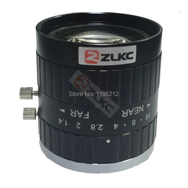 bilder für 5 Mega Pixel C-mount 12mm 2/3 "FA/Maschine Vision feste brennweite linsen industriekamera manuelle Iris Objektiv bilder für 5 Mega Pixel C-mount 12mm 2/3 "FA/Maschine Vision feste brennweite linsen industriekamera manuelle Iris Objektiv