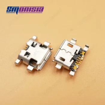 

Smonisia 100pcs Micro USB Charging Socket Connector for Asus Nexus 7 2012 me370 Replacement Micro USB Port
