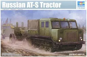 

Trumpeter 1/35 scale model 09514 Soviet AT-S track artillery tractor