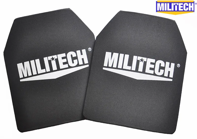 

MILITECH 10 x 12 inches Two PCs Pair Ultra Light Weight UHMWPE NIJ IIIA 3A Tested Bullet proof Bulletproof Backpack Panel