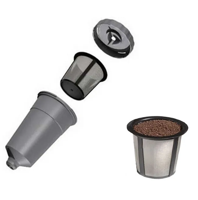 Coffee Filter cup 3-in-1 Replacement coffee Filter Baskets food grade PP strainers coffee & tea tool free shipping Q-269