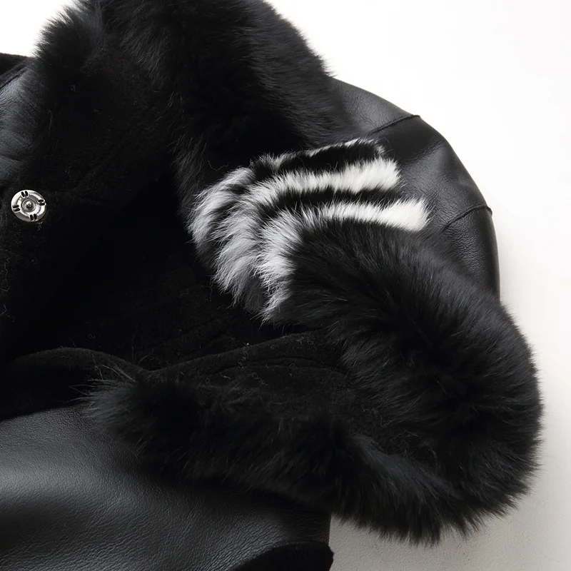 Mouton Coat female jacket women's jacket fur coat wool coat Women's winter jackets real fur women's fur coats winter Mouton Coat female jacket women's jacket fur coat wool coat Women's winter jackets real fur women's fur coats winter