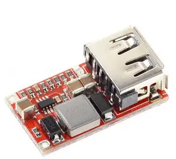 

10 pcs Efficiency 97.5% 6-24V 24V 12V to 5V USB Step Down Module DC-DC Converter Phone Charger Car Power Supply Buck Module