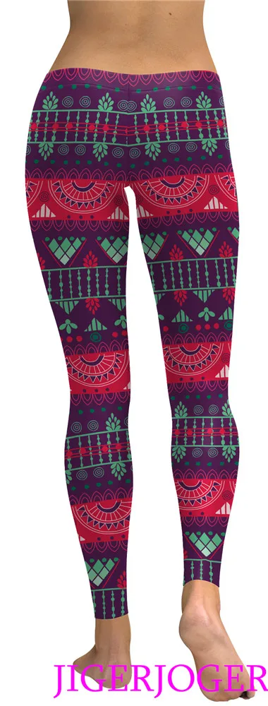 Pink Purple aztec legging (4)
