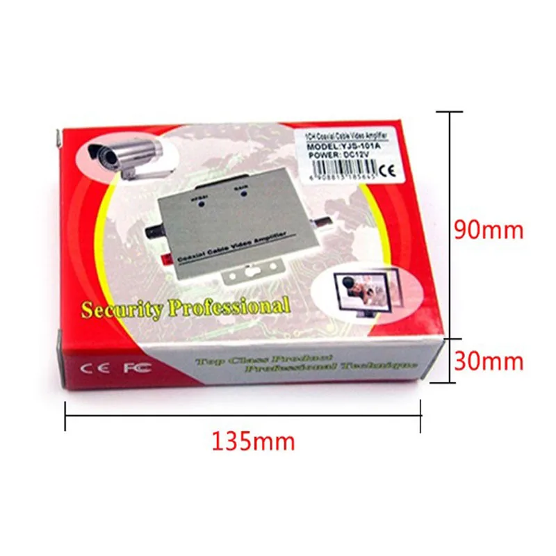 HD Coaxial Cable Video Signal Amplifier BNC Extender CCTV Security Camera HD Coaxial Cable Video Signal Amplifier BNC Extender CCTV Security Camera
