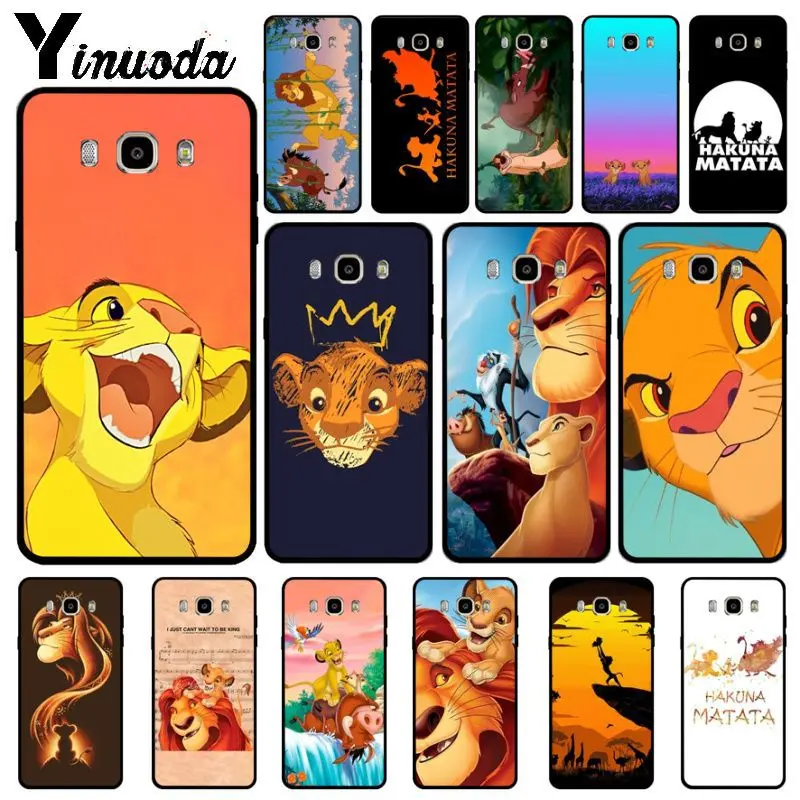 

Yinuoda The Lion King Pattern TPU Soft Phone Case For Samsung Galaxy j7 2017 prime j8 j2 prime j4plus j6plus 2018cases