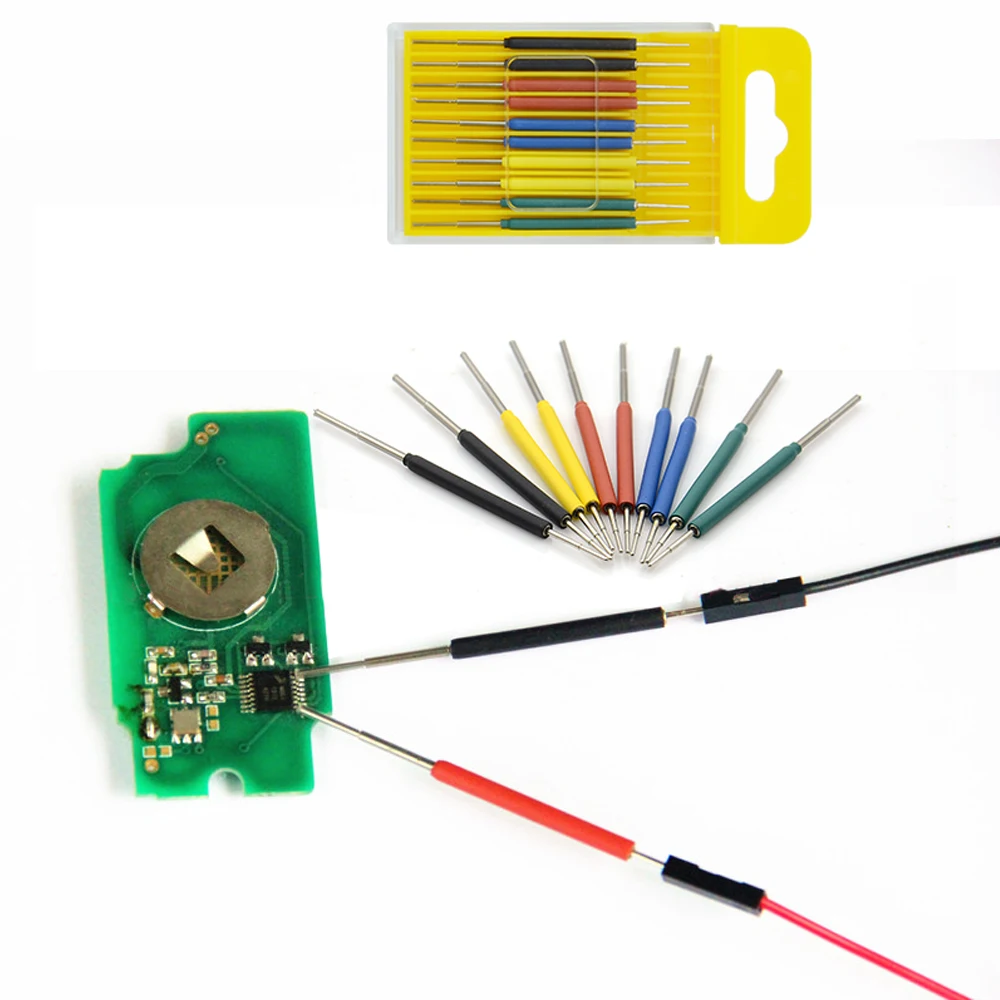 

Best Price of color Micro IC clamp TSOP/MSOP/SSOP/TSSOP/SOIC/SOP CLIP 10pcs/set Free shipping