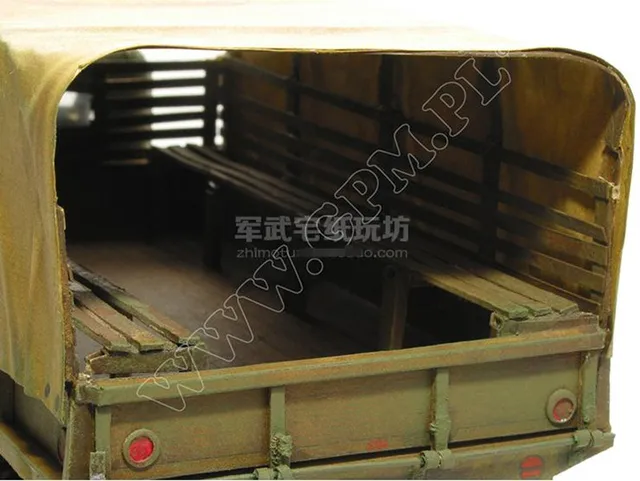 1:25 Scale American Studebaker Us6 Military Truck 3d Paper
