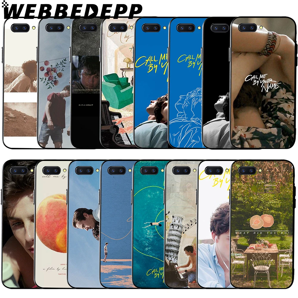 

WEBBEDEPP Call Me by Your Name Soft Case for Huawei Honor 6 7A Pro 7C 8C 7X 8X 8 9 10 lite Note10