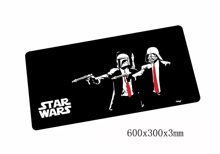 Star Wars mouse pads 600x300x3mm pad to mouse notbook computer mousepad Popular gaming mousepad gamer to