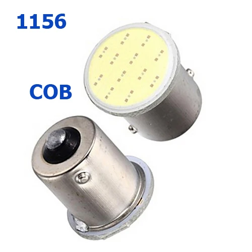 2 x 1156 BA15S 12 Chips COB LED Car Tail Rear Turn Signal Light White Bulb Lamp 2 x 1156 BA15S 12 Chips COB LED Car Tail Rear Turn Signal Light White Bulb Lamp