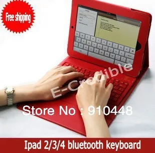 Prix pour Livraison gratuite sans fil bluetooth clavier avec étui en cuir PU Pour ipad2 le nouvel ipad 2 3 4 Prix pour Livraison gratuite sans fil bluetooth clavier avec étui en cuir PU Pour ipad2 le nouvel ipad 2 3 4