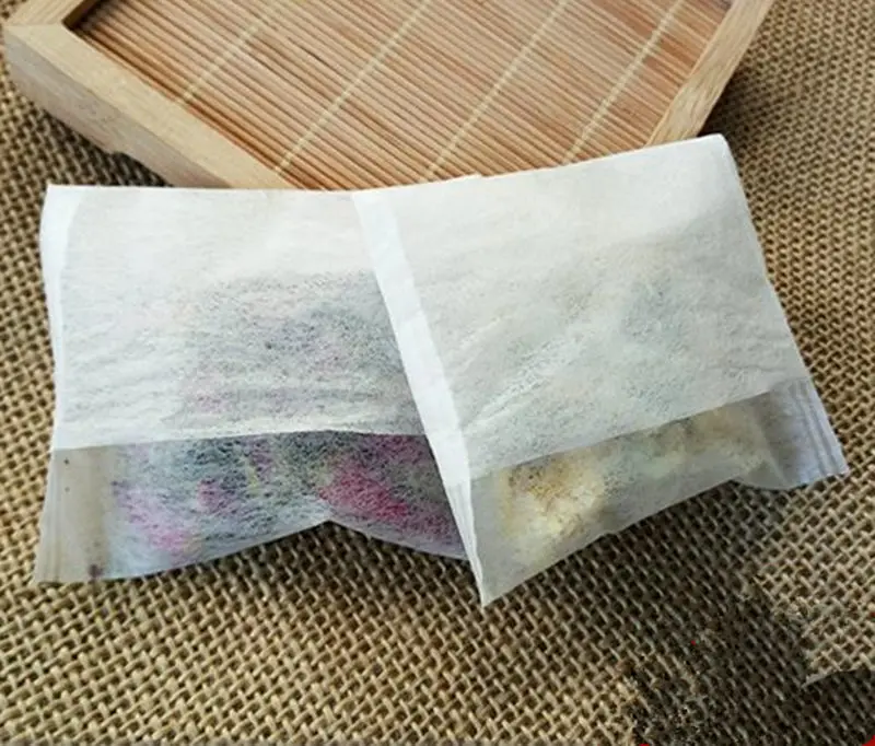 Чай Сумки пустой Чай Сумки 6x8 см печать мешок для травы свободные Чай Кофе Инструменты Посуда Кухня Инструменты f20173310