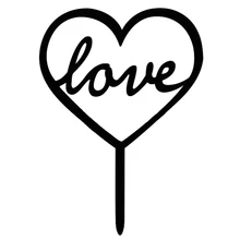 Свадебные милые Любовь Торт Коллекция прекрасный торт декоративный день рождения