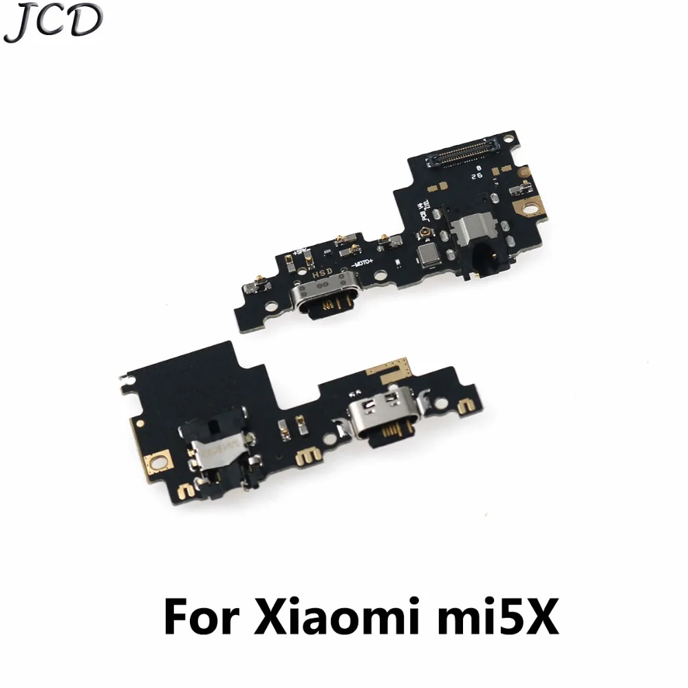 

JCD USB Port Charger Dock Plug Connector Flex Cable For Xiaomi Mi A1 Mi 5X Mi5X Charging Port Board Replacement
