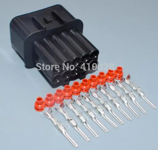 2set male Shhworld Sea 10pin 2,2 авто корпус вилка PK501-10020 Электрический 10p для современных фары для KIA разъем PB621-10020 PB625-10027 - Название цвета: 2set male