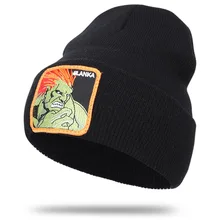 Новая непромокаемая зеленая пустая бланка вязанная шапка с вышивкой