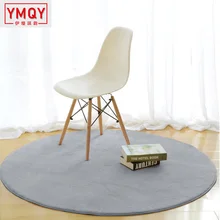 YMQY круглый ковер современная мода плюшевая простая подвесная корзина компьютерное кресло коврик для йоги журнальный столик для гостиной спальни H