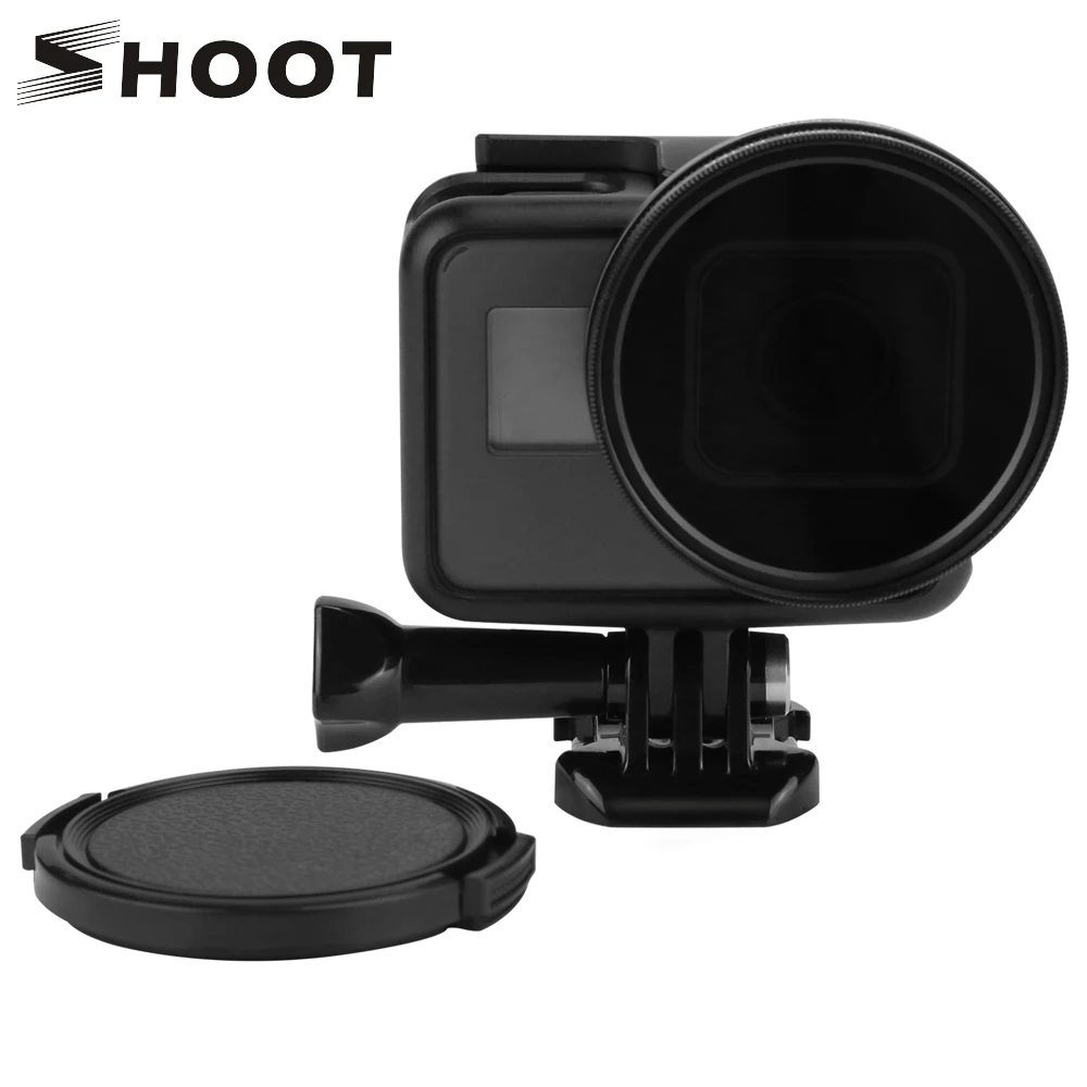 SHOOT 52mm Filter CPL for GoPro Hero6 5 Black Standard Waterproof Case