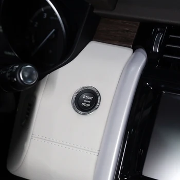 

Interior Hand Braking Cover Ring Trim Metal 1pc For Land Rover Discovery 5 L462 For Land Rover Range Rover Velar 2017-2018