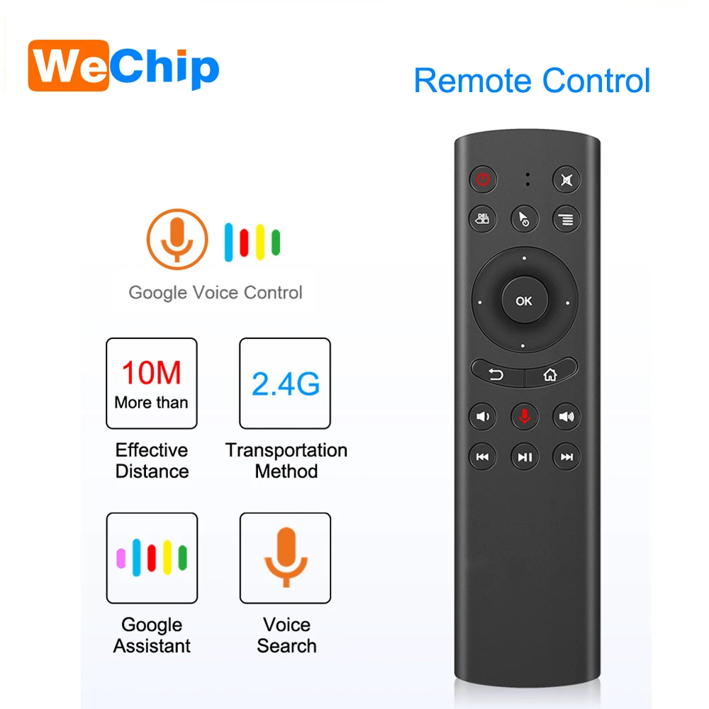 Пульт дистанционного управления G20 Voice Air Mouse ИК 2 4 ГГц для Android TV Box X96 mini TX6 H96 pro T95Z