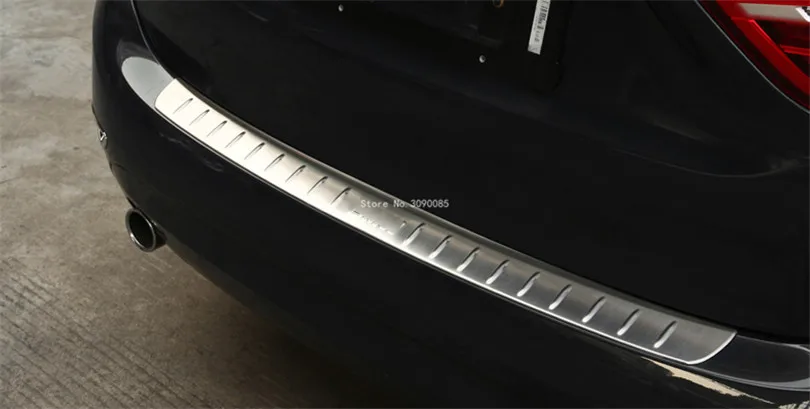 Collbt нержавеющая Задний бампер протектор плиты Накладка для BMW 2 серии 5 и 7 Стульчики Детские активные Tour 218i 220i F45 f46