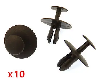 

10x for Peugeot Bonnet/Bumper/Grille Plastic Rivet Clips Trim Clips Fasteners