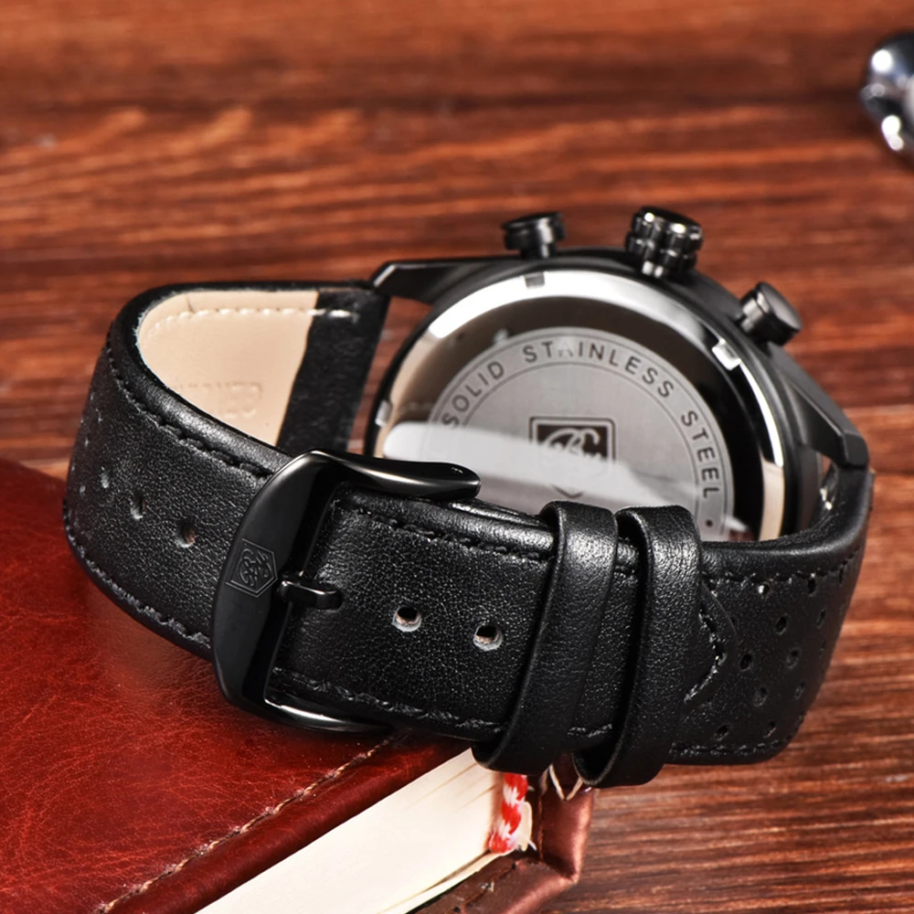 Reloj Hombre BENYAR модные хронограф спортивные мужские часы лучший бренд класса люкс военные кварцевые часы Relogio Masculino