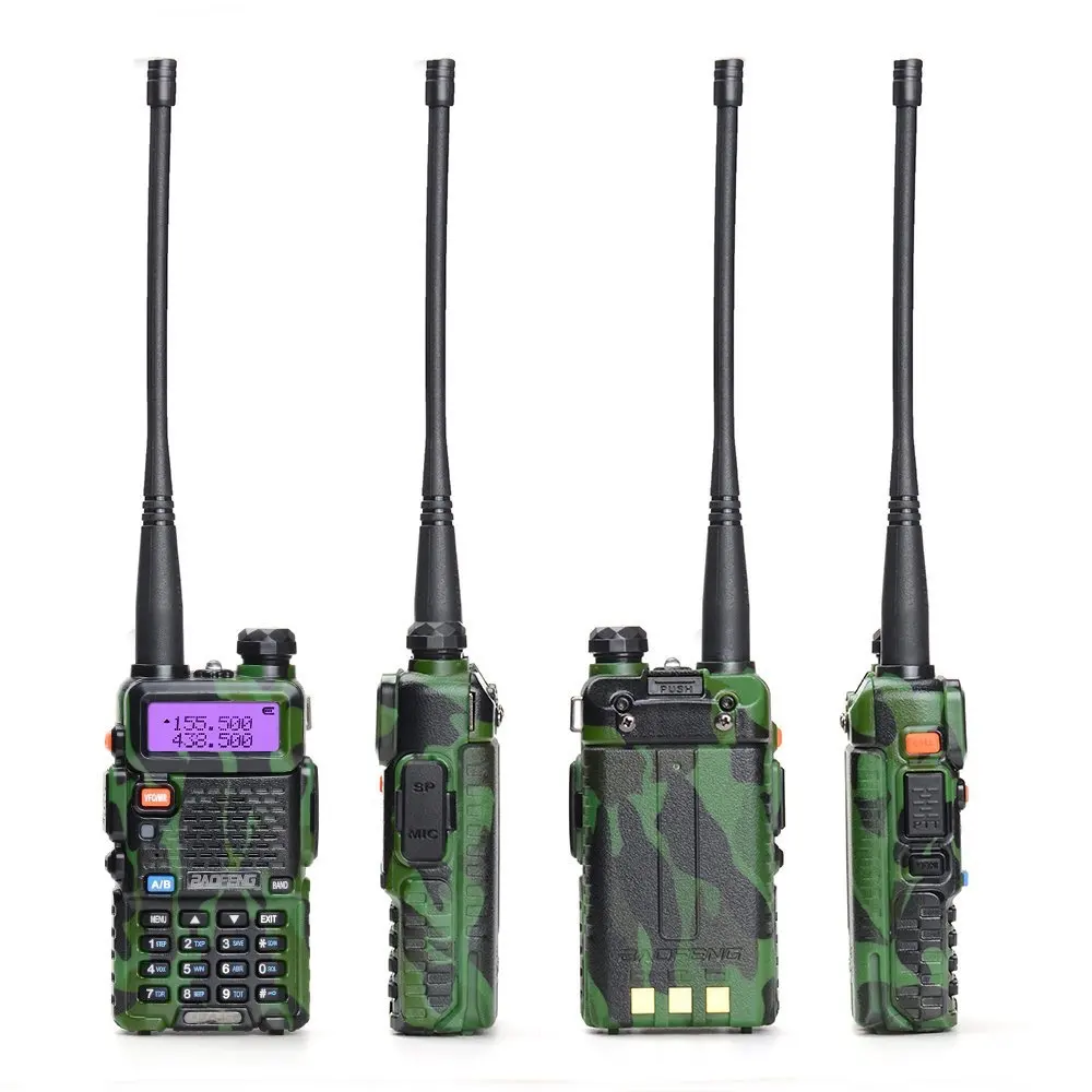 20 шт. Baofeng UV-5r двухстороннее радио uv5r UHF VHF мощный walky talky FM радио