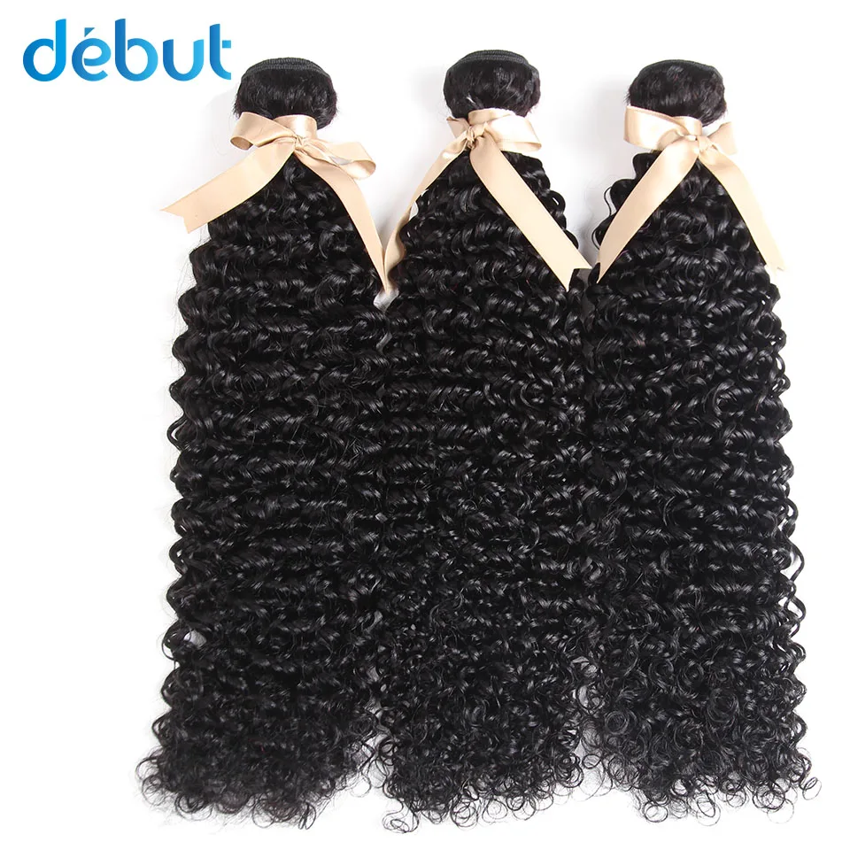 

Debut Pre-colored Malaysian Curly Human Hair Natural Color 10-26 Inch No Shedding Cheap Price 3 Bundles Deal For Black Women