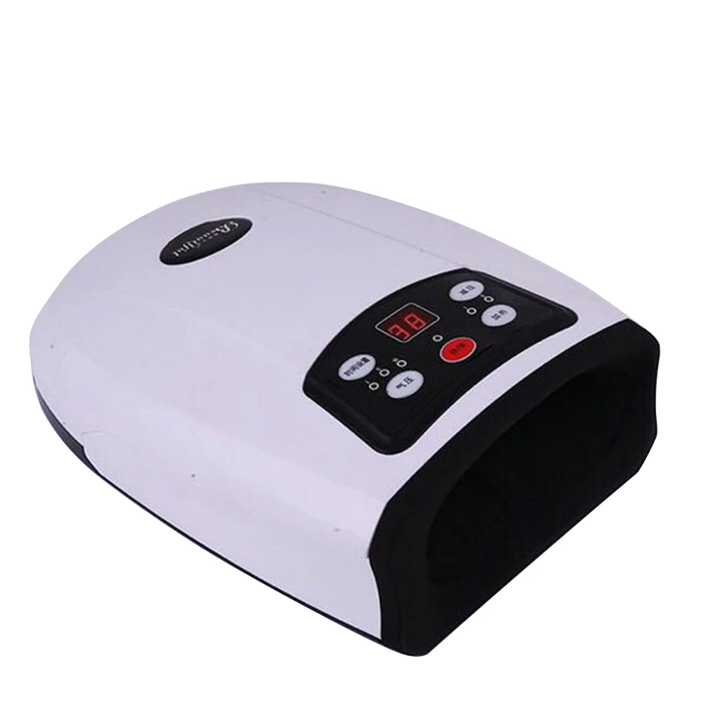 Heated Hand Massager Physiotherapy Equipment Pressotherapy Palm Massage Device Air Compression Finger Massager Apparatu