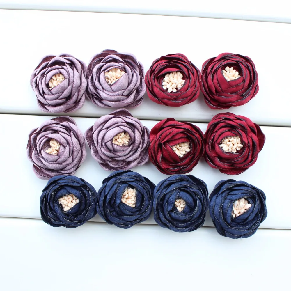 satin fabric flowers (1)