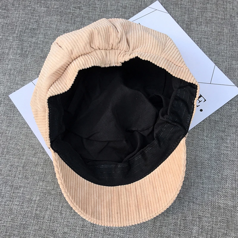 GAOKE Women Vintage Newsboy Cap Beret Beret Painter Winter Hats For Women Men Female Bone Lady Male Femme Classic Octagonal Caps