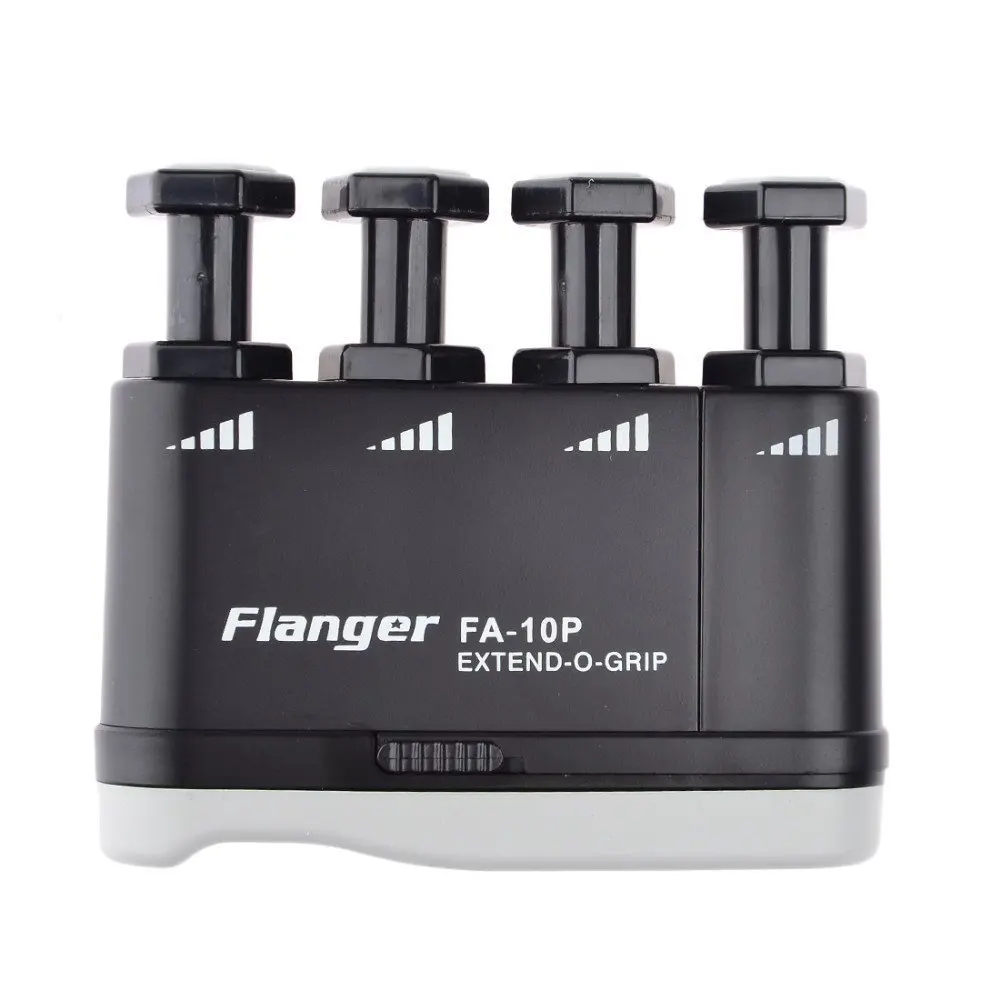 Flanger Регулируемый усилитель пальца и ручной тренажер Flanger выдвижной палец Exerciser для бас-гитары/фортепиано-игр