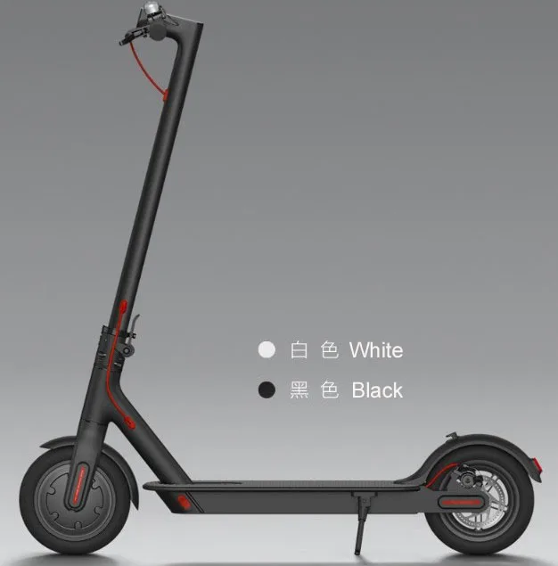 Top Original XIAOMI QICYCLE ELECTRIC SCOOTER Folding portable mini leisure  8.5inch 250w motor smart scooter Kinetic energy recovery 3