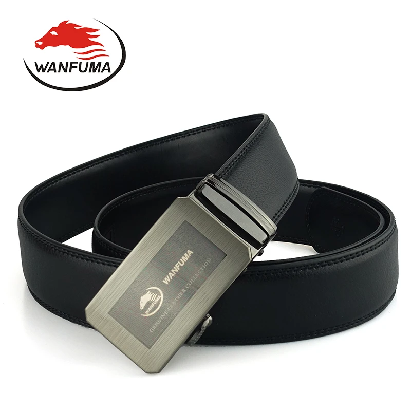 

belt fashion men automatic buckle men belt genuine leather luxury brand leather belts for man high quality For jeans ZD4016-5