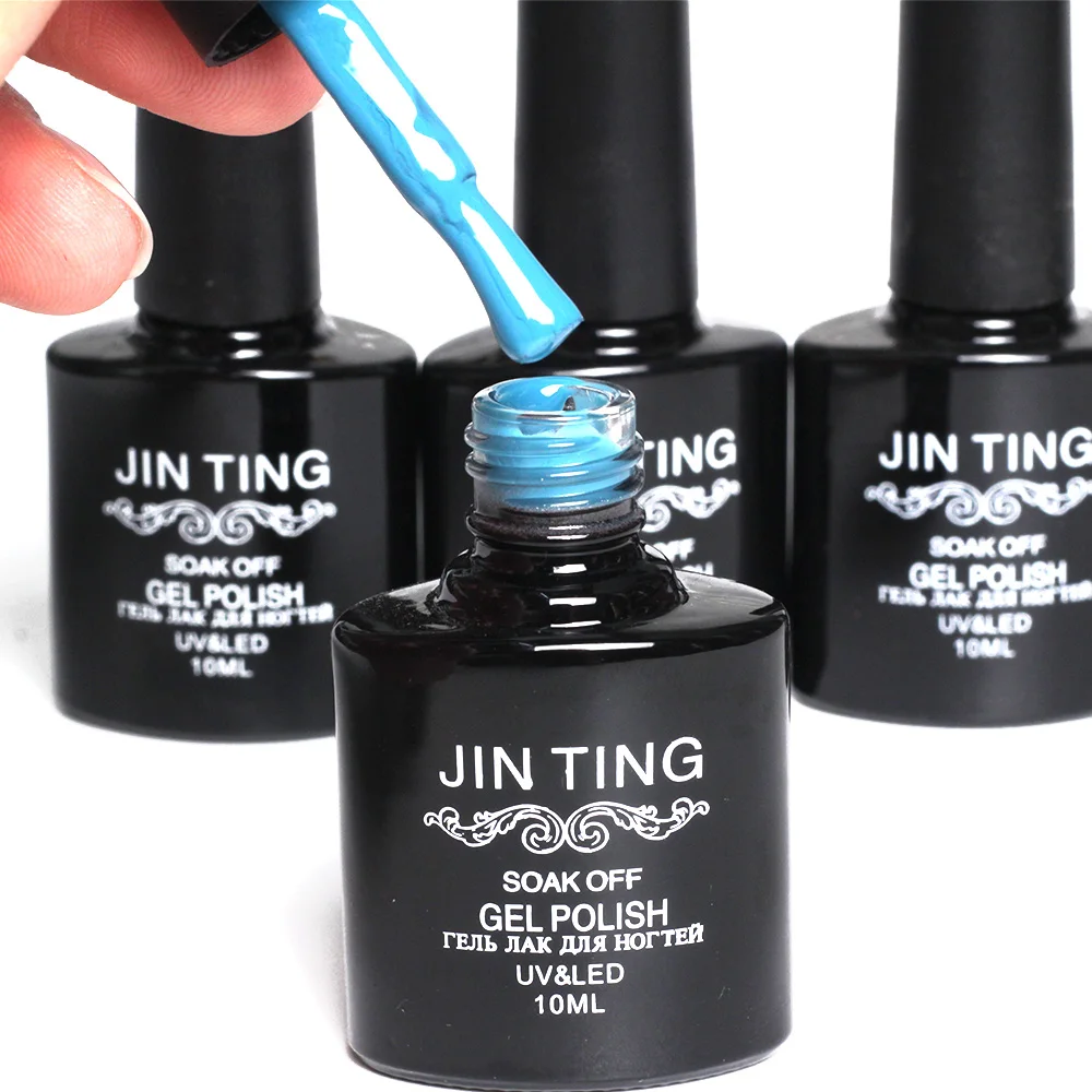 Nails Gel Nail Polish 20pcs Gel Polish Set For Manicure Semi Permanent UV Gel Varnish Hybrid Nail Art Off Base top coat gel