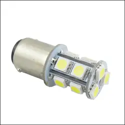 Ruiandsion 2 шт. 1157 13 SMD 5050 P21W BAY15D автомобиля задние тормоза обратный сигнал свет ярче белый 720lm 12 В 24 В