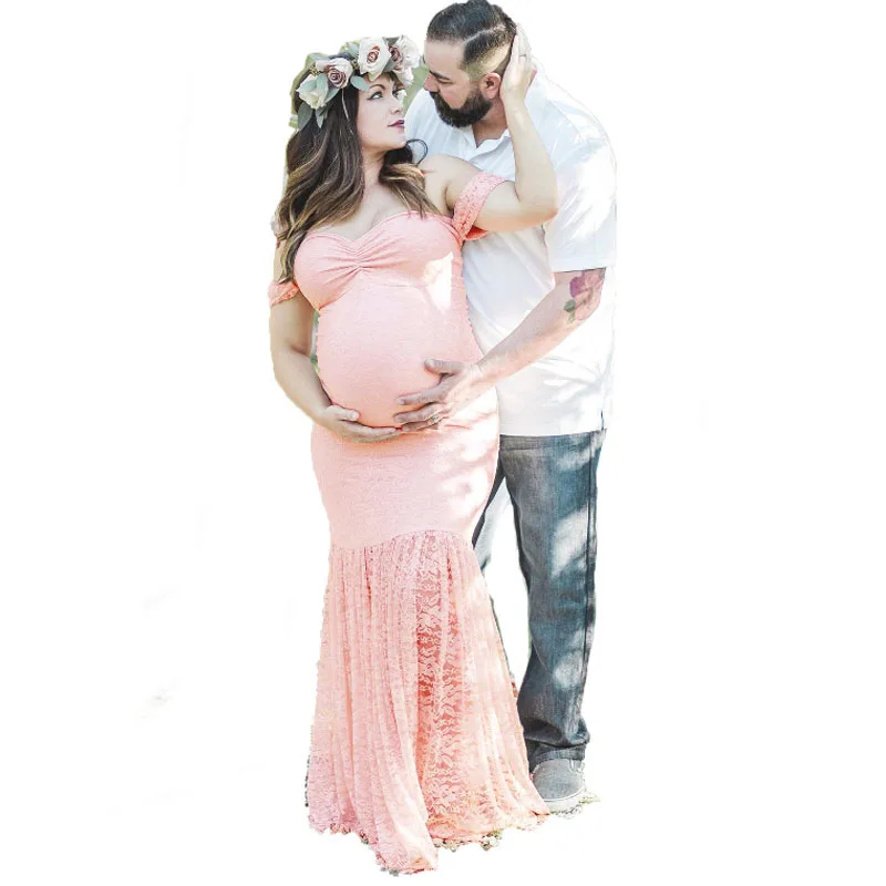 Maternity Lace Dress for Maternity Photography