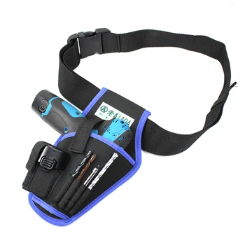 

LAOA Electric Drill Bag Portable Professional electrician Waist Bag Household electric drill package