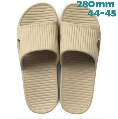 Оригинальные тапочки Xiaomi mijia; мягкие женские и мужские сандалии для купания; детская повседневная обувь; нескользящие домашние тапочки для душа - Цвет: Khaki 280mm