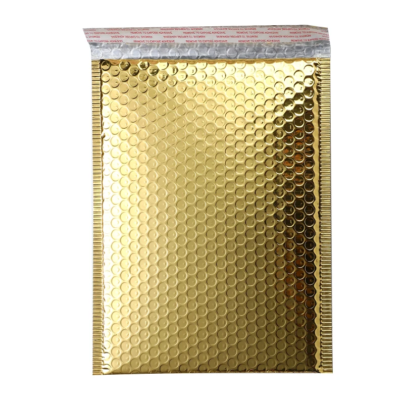 Chapeamento de Ouro Bolsas de Envelopes de Papel Lote Bolha Utentes Acolchoado Envio Envelope Mailing Bolsa Especificações Diferentes 50 Pçs - 9 Envelopes de papel