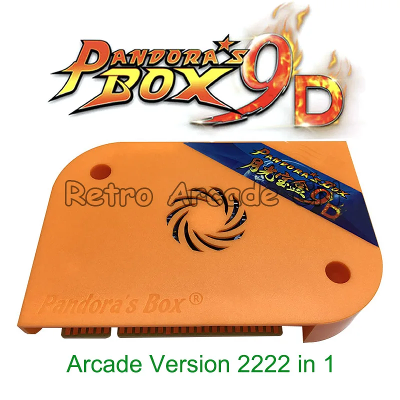 Оригинальная Pandora's Box Серия аркадная игровая материнская плата PCB 4S+/5/6/9/9D, аркадная версия и семейная версия, Pandora box 9D - Цвет: Pandora box 9D A