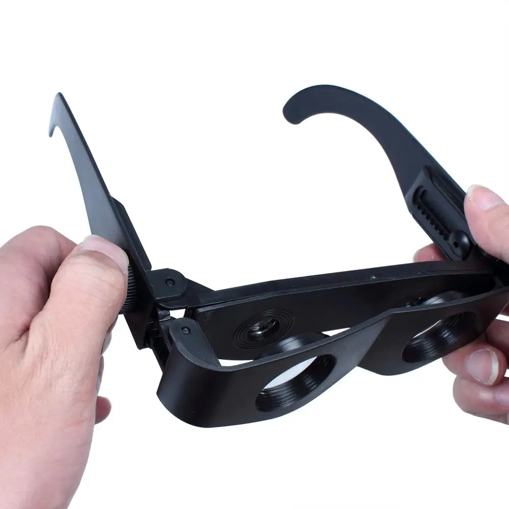 Portable Fishing Glasses Style Telescope Binoculars Magnifier  (8)